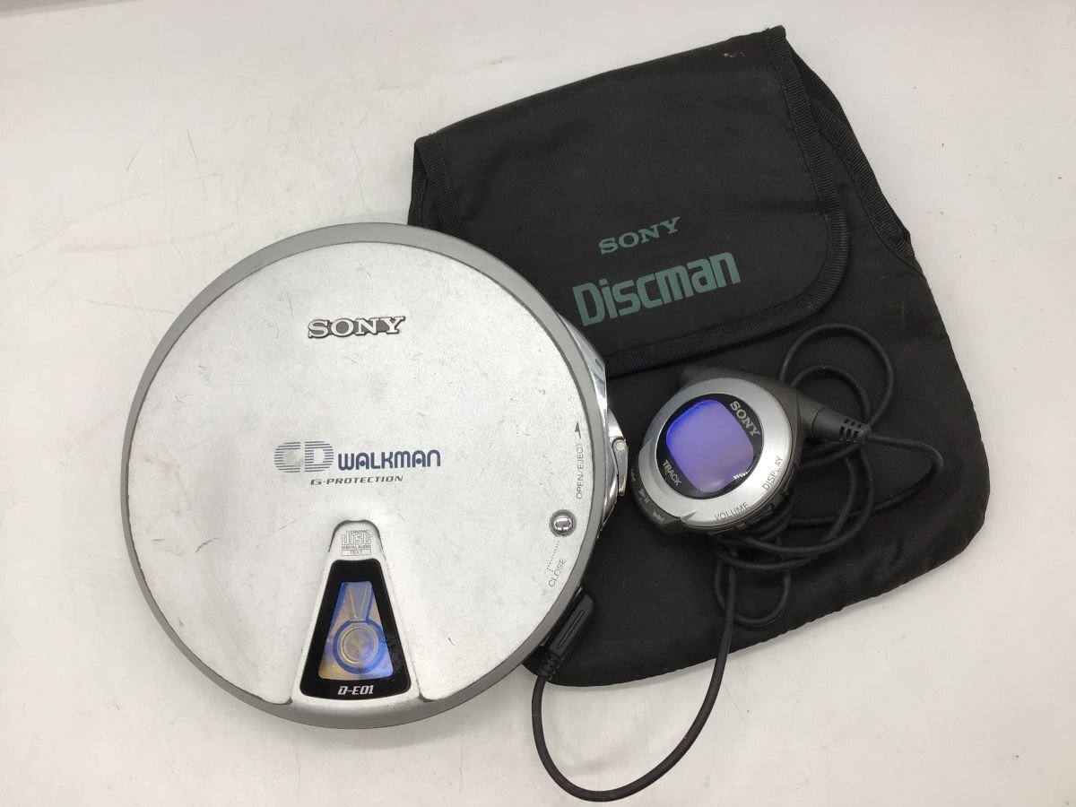 希少 バッテリー動作可能 SONY CD WALKMAN D-E01 希少 バッテリー動作