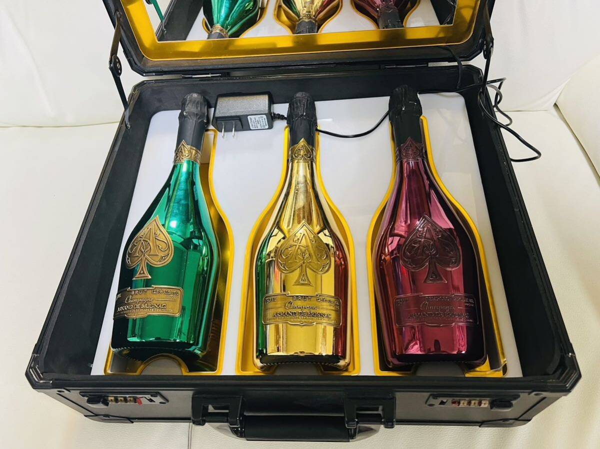 アルマンド アタッシュケース 信号機 グリーン ゴールド レッド Amazon