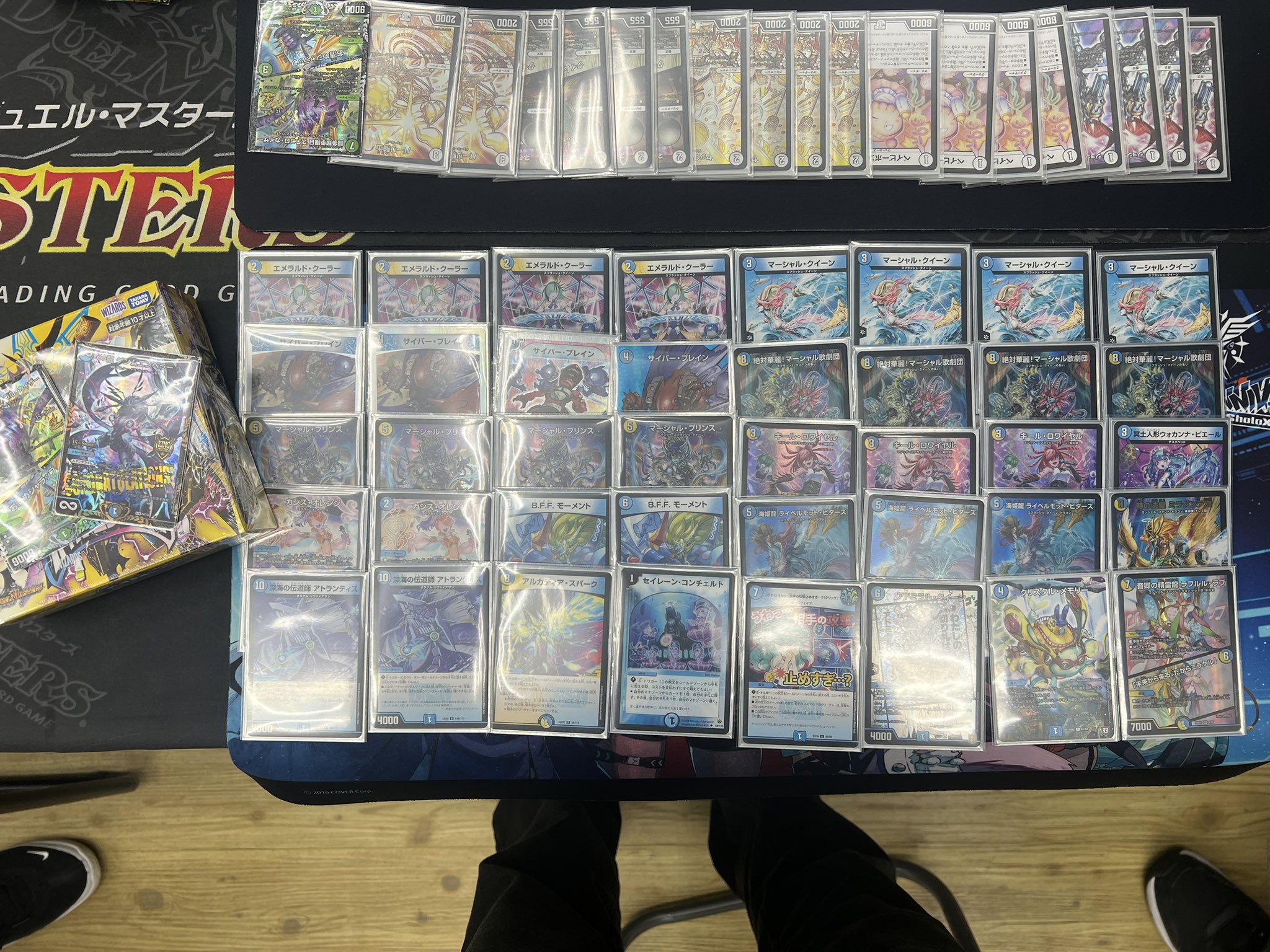 無色ジョーカーズデッキ デュエルマスターズ スリーブ付き cs優勝 無色