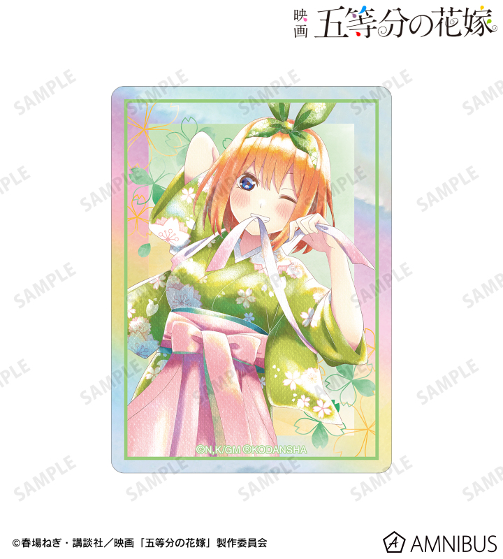 五等分の花嫁∬ アパレル特典 A0ポスター 五等分の花嫁∬