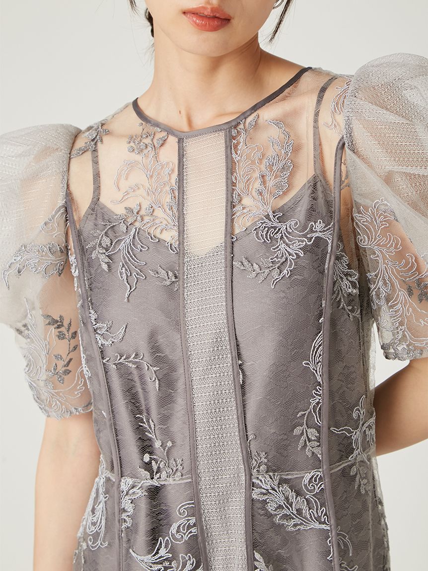 コードフラワーレースドレス(ドレス)｜ワンピース｜FRAY I.D（フレイ