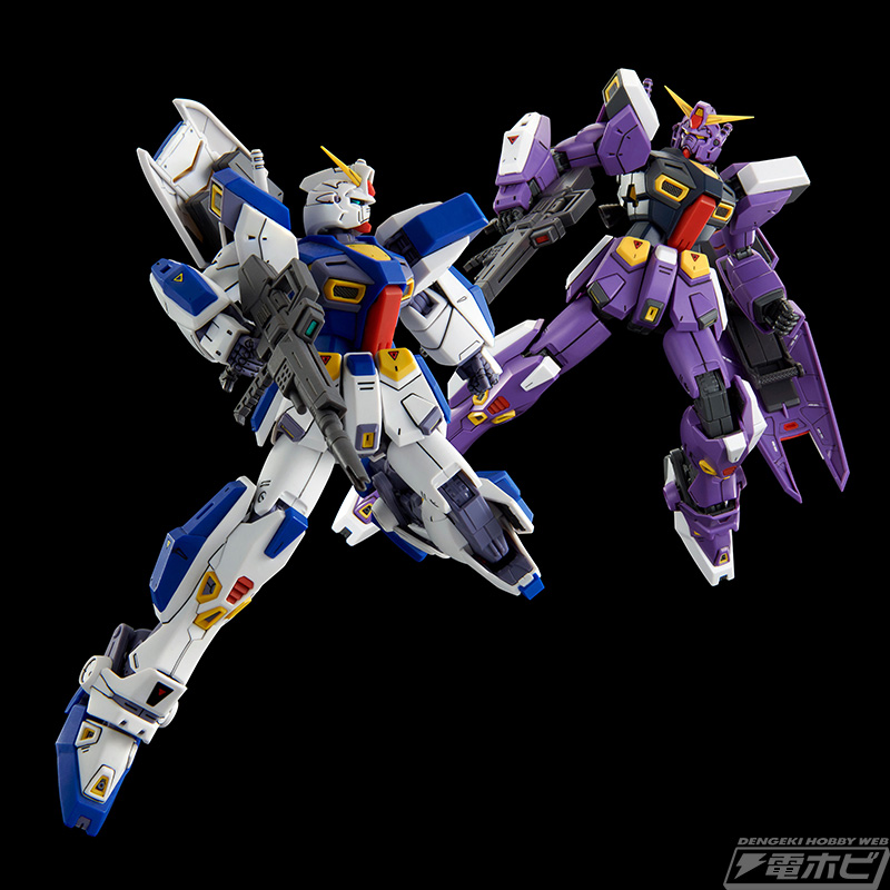 印象的な濃紺の機体カラーを成形色で再現！ガンプラ「MG ガンダムF90 2