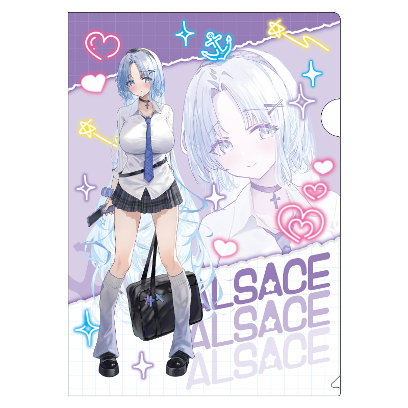 アズールレーン アルザス プレイマット 本国限定 2nd おもちゃ 白詰草