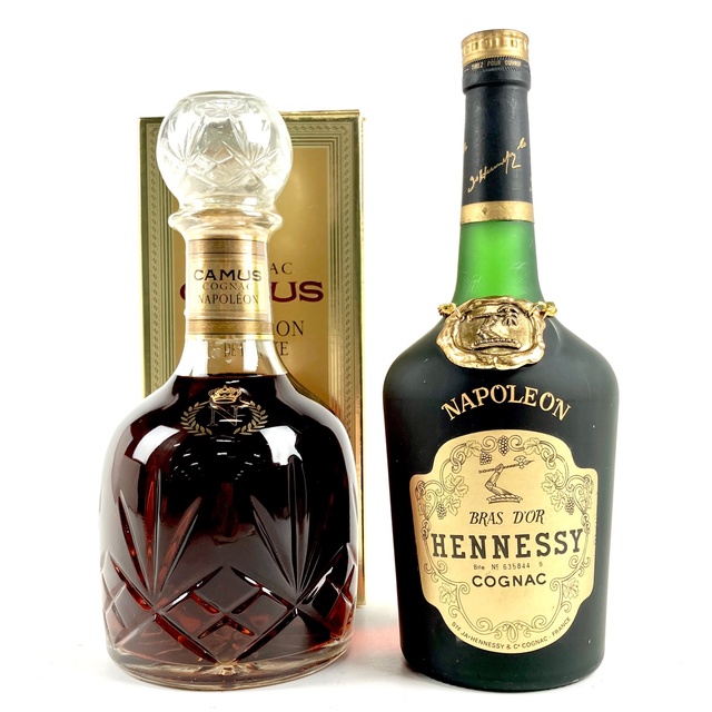 Courvoisier & Camus ナポレオンコニャックセット Courvoisier & Camus