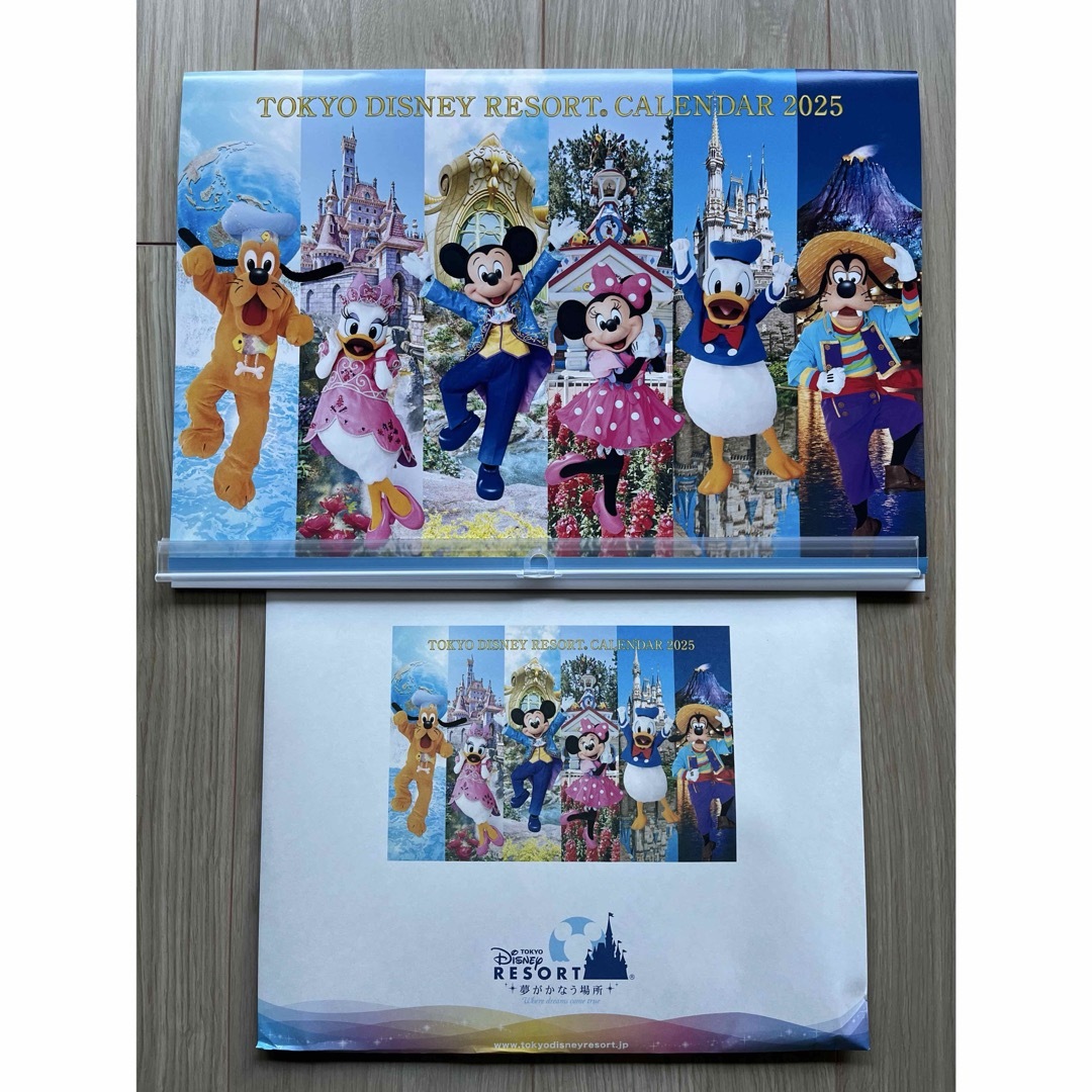 新品 ディズニーリゾート限定 ミッキー&フレンズ 壁掛けカレンダー
