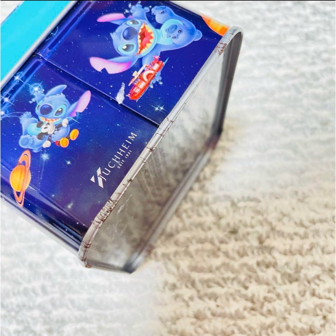 ディズニースティッチ 金属製缶 ディズニースティッチ 金属製缶