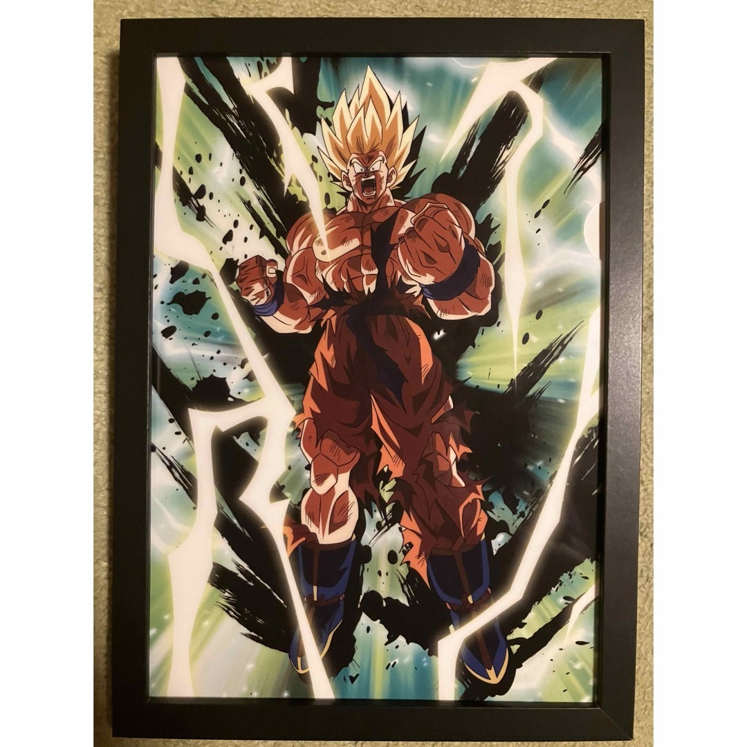 ドラゴンボール超 ベジット&トランクスVSザマス アートパネル 鳥山明