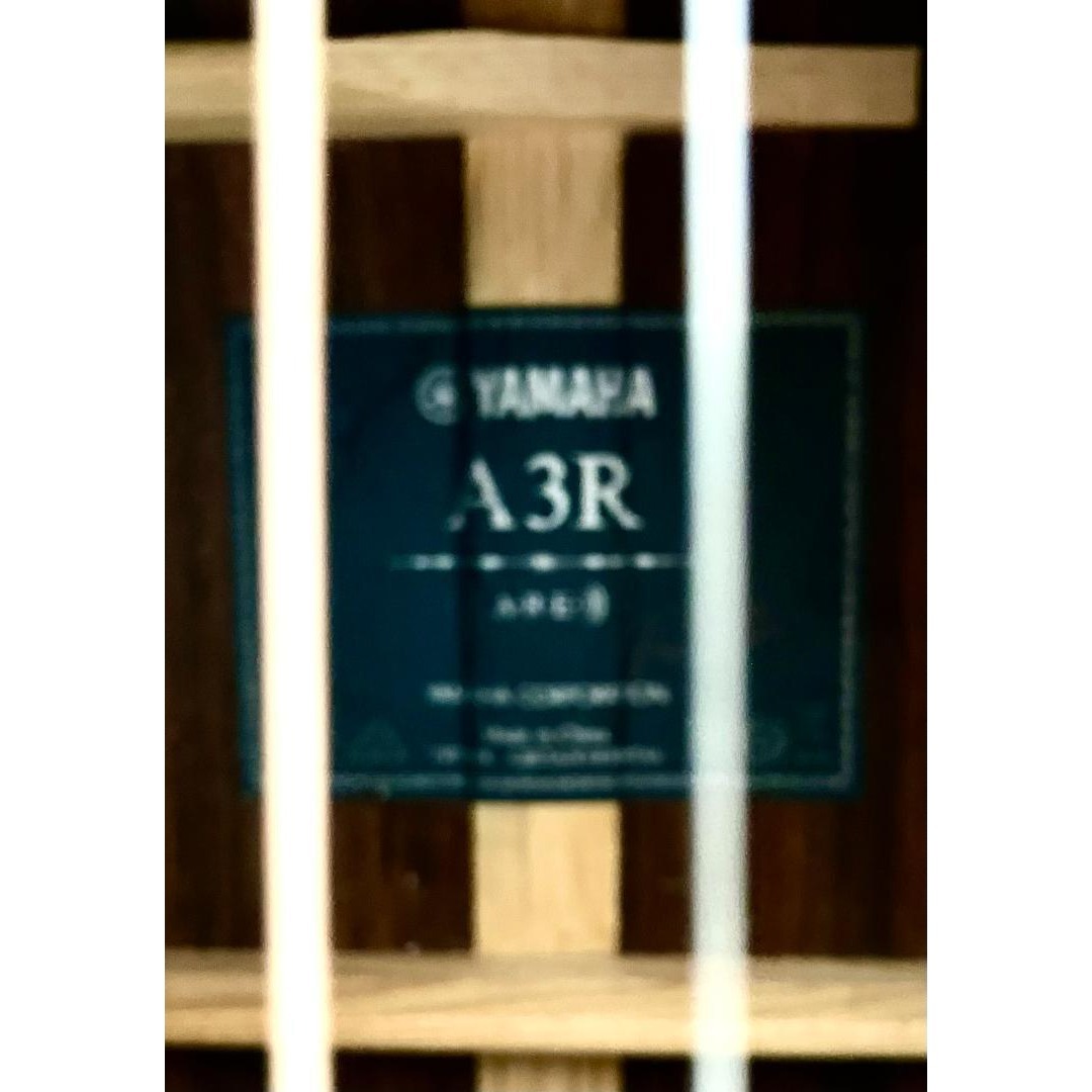 ヤマハ - 【2020年購入】限定品 ヤマハ A3R ARE BLACK エレアコの通販