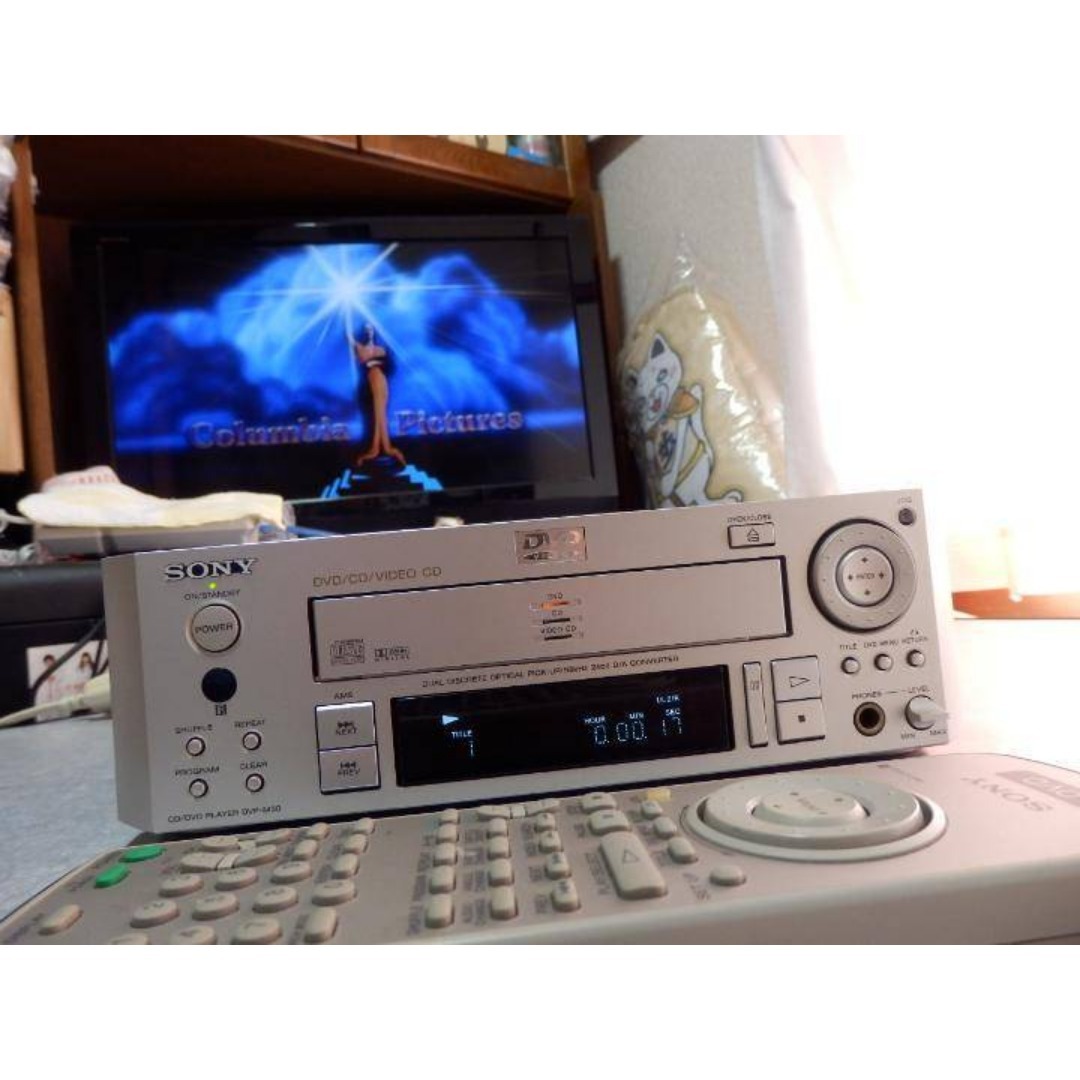 ❤️新品同様☆SONY❤️DVP-M30☆付属品付き説明書リモコン配線