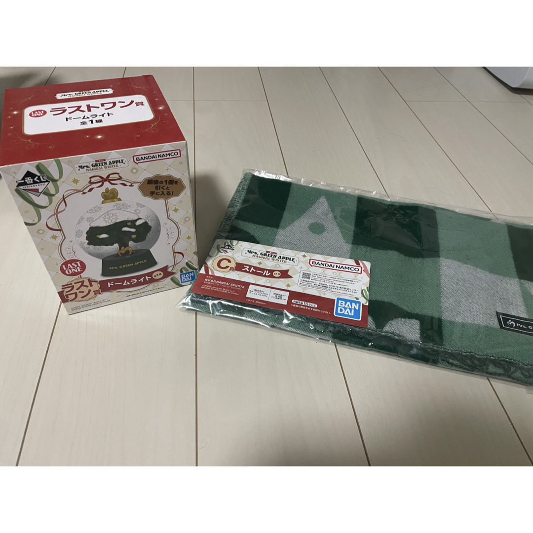 Mrs. GREEN APPLE 一番くじ ドームライト ストール セット Mrs. GREEN