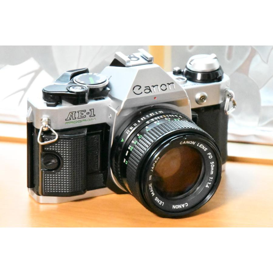 Canon AE-1 フィルム一眼レフカメラ 50mmレンズ付 実働品 Amazon