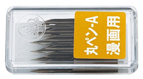Amazon.co.jp: ゼブラ 漫画用ペン先 丸ペン-A No.2586-A 10本 PM-1C