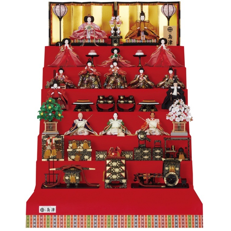 京極 雛人形 K313-08 セット