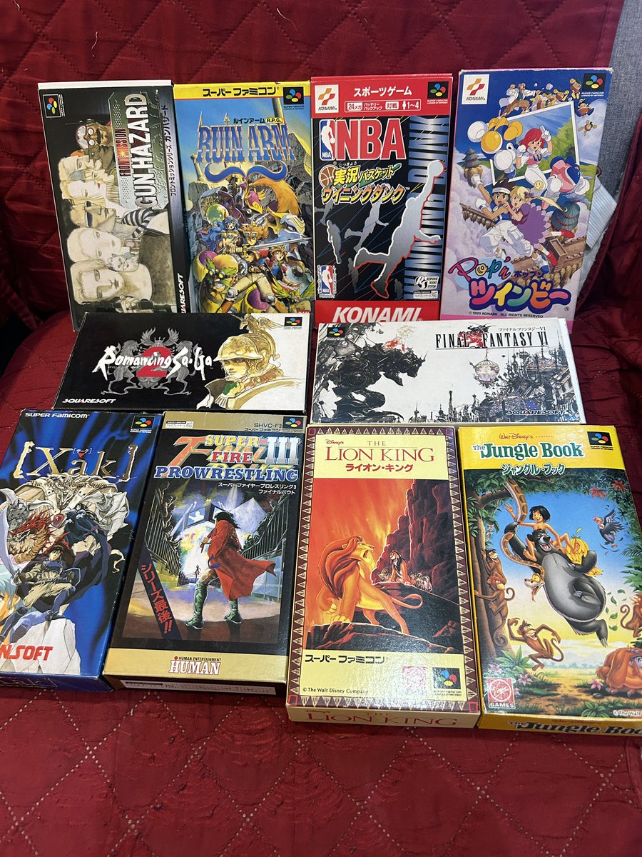 駿河屋秋葉原店ゲーム館のスーパーファミコン7万円の福袋の中身。 これ