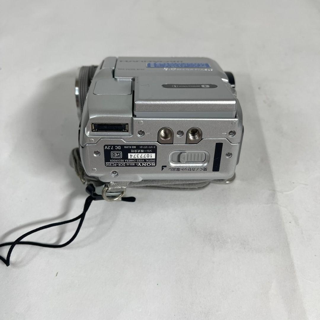 【美品】SONY　DCR-PC350　MiniDV対応　化粧箱付き