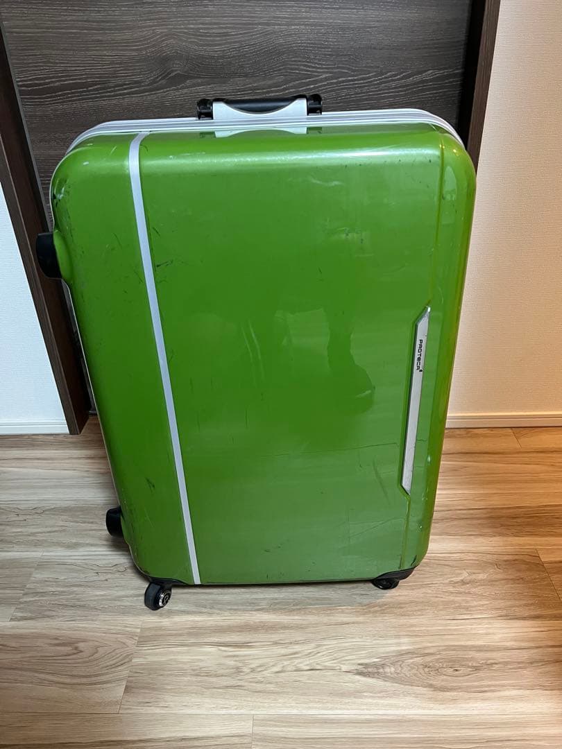 【PROTECA スーツケース（約80L・グリーン）】 PROTECA スーツケース（約80L・グリーン）】 PROTECA スーツケース（約