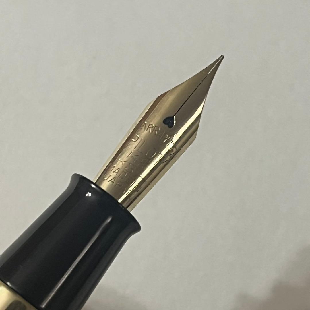 パイロット53R 金キャップ柄入りキャップモデル縦ライン