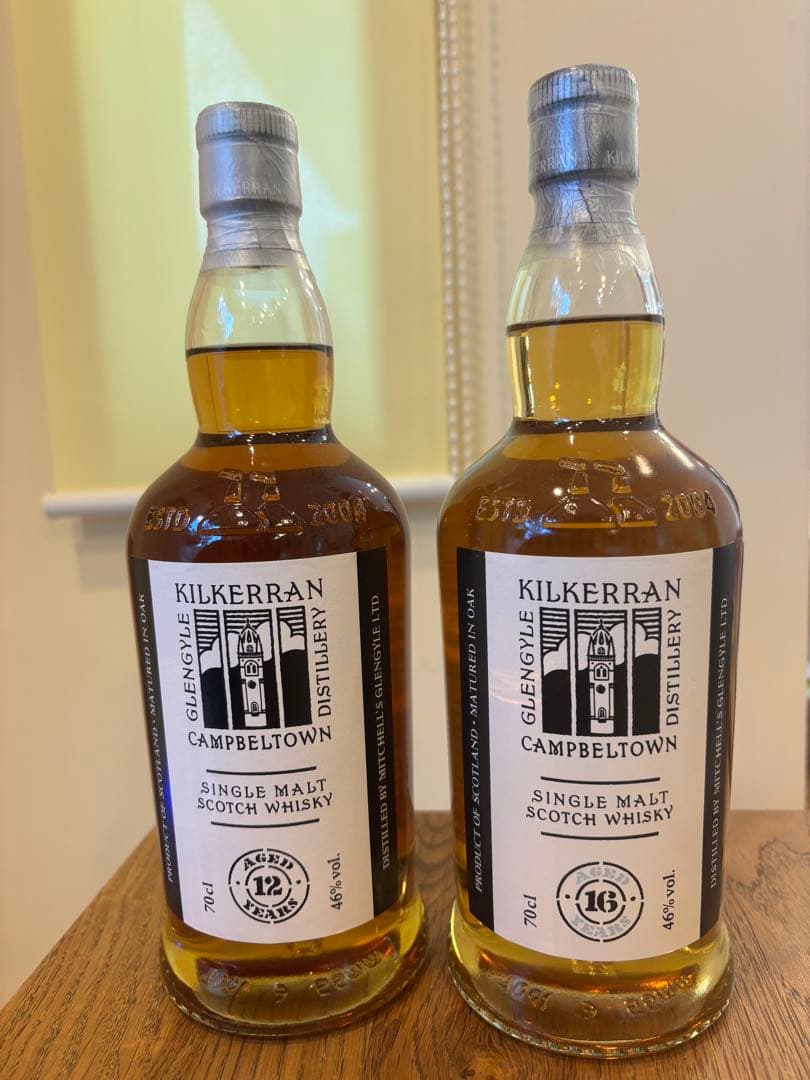 Kilkerran キルケラン 12年&16年 2本セット キルケラン 16年 12年 2本セット 【公式通販】