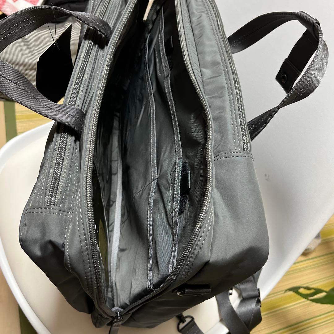 未使用に近いPORTER ポーター ドライブ 3WAY ブリーフケース グレー