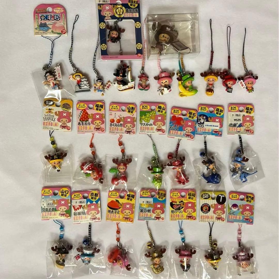 （ご当地キーホルダー）26体　ONE PIECE チョッパー23体+ルフィ3体 ご当地キーホルダー）26体 ONE PIECE チョッパー23体+ルフィ3体 ご当地