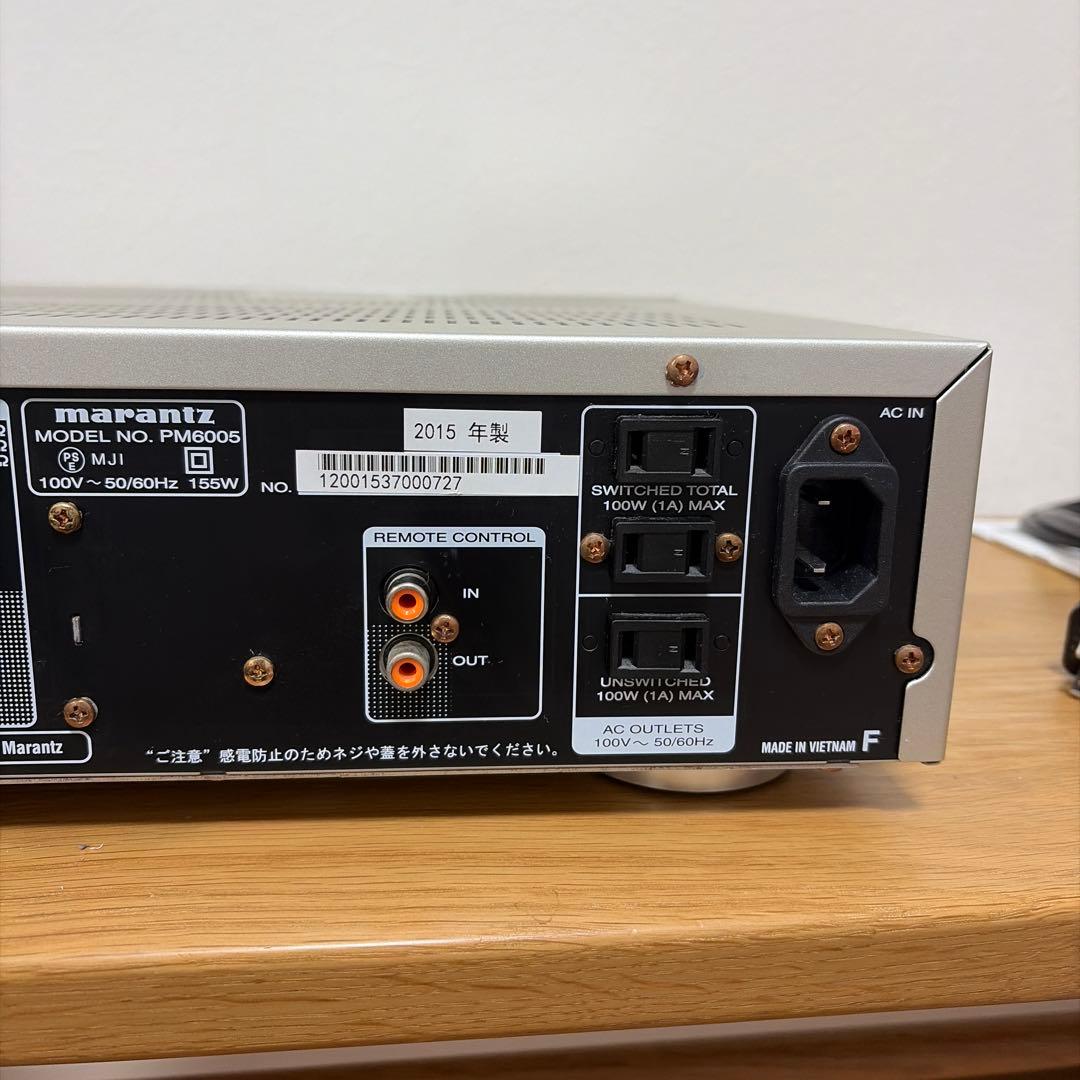 マランツ marantz PM6005 2015年製 - メルカリ